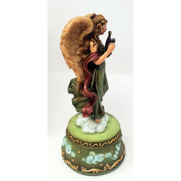 Sankyo Angel Music Box Figurine plays "Angels We Have Heard on High" - Picture 5 of 9